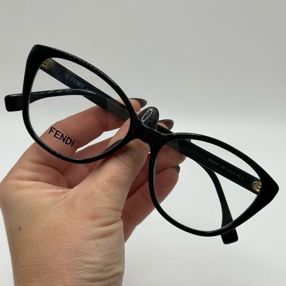 NEW FENDI Eyeglasses FE50014I 53001 Black Women - Picture 8 of 12
